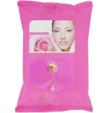 Влажные салфетки Premial Classic с экстрактом розы Для снятия макияжа (20 шт)