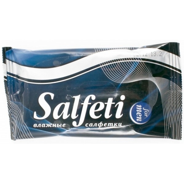 Влажные салфетки Salfeti Men (10 шт)