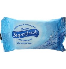 Влажные салфетки Superfresh Бриз (15 шт)