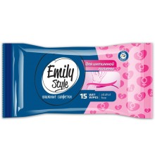 Влажные салфетки Emily Style Для интимной гигиены (15 шт)