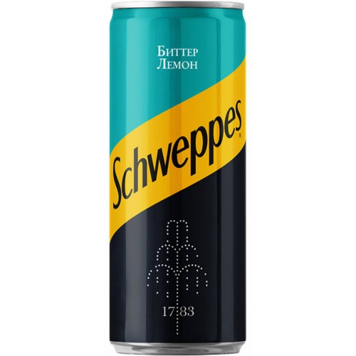 Напиток газированный Schweppes Bitter Lemon (0.33 л) ж/б