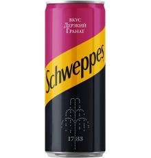 Напиток газированный Schweppes Дерзкий Гранат (0.33 л) ж/б