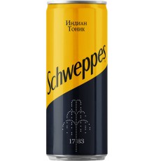 Напиток газированный Schweppes Индиан Тоник (0.33 л) ж/б
