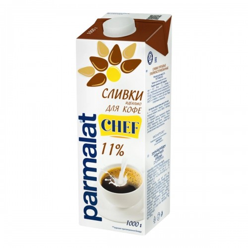 Сливки питьевые Parmalat Chef 11% (1 кг) ТБА