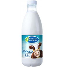 Молоко Молочный Родник 2.5% (900 мл) ПЭТ