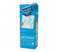 Молоко Большая Кружка 2.5% (1.45 л) ТВА