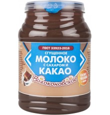 Молоко сгущенное Волоконовское с какао 7.5% (380 гр)