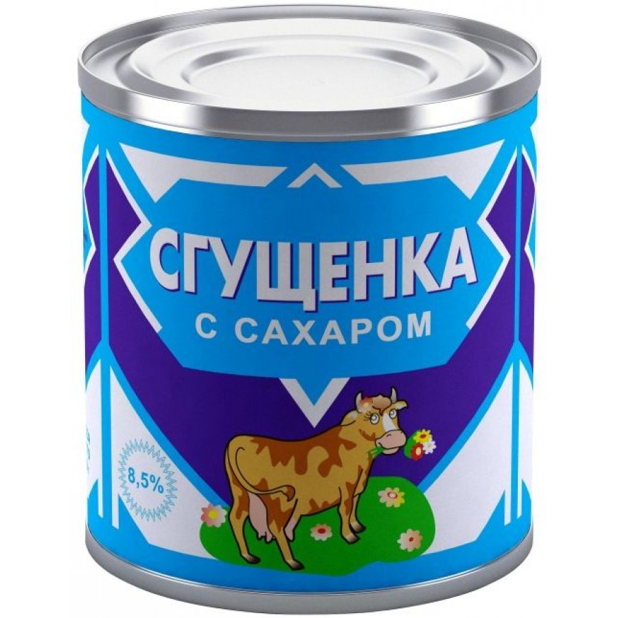 Сгущенка Коровка с сахаром 8.5% (370 гр) ж/б купить с доставкой по  Владикавказу и России | Alania-Market