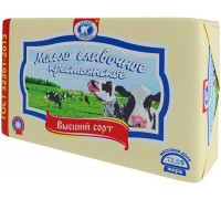 Масло сливочное Белый Медведь Крестьянское 72.5% (420 гр)