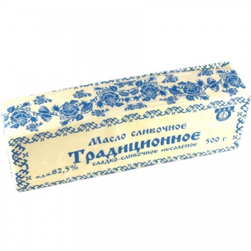 Масло сливочное Лав Продукт Традиционное 82.5% (500 гр)