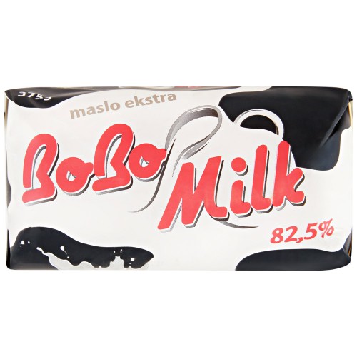 Масло сливочное BoBo Milk 82.5% (375 гр)