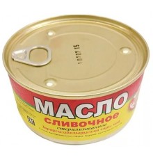 Масло сливочное Консервсушпрод ГОСТ 82.5% (315 гр) ж/б