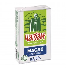 Масло сливочное Чабан 82.5% (380 гр)