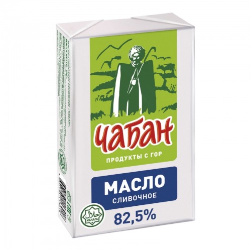 Масло сливочное Чабан 82.5% (380 гр)