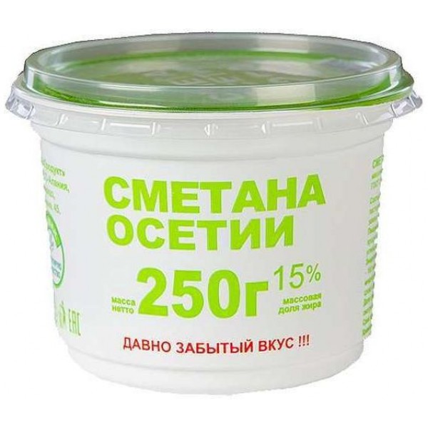 Сметана Осетии 15% (250 гр) Сметана Осетии 15% (250 гр)