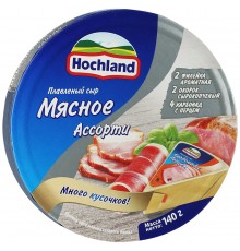 Сыр плавленый Hochland Ассорти мясное (140 гр)