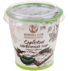 Сыр мягкий Burenka Club сербский сливочный с огурцом и укропом 55% (150 гр)