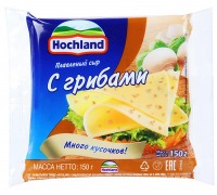 Сыр плавленый Hochland с грибами (150 гр)