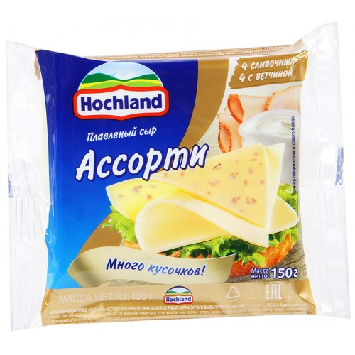 Сыр плавленый Hochland Ассорти (150 гр)