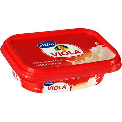 Сыр плавленый Valio Viola сливочный (200 гр)