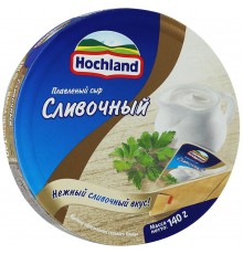 Сыр плавленый Hochland cливочный (140 гр)