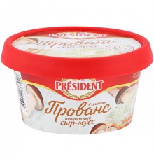 Сыр-мусс творожный President Прованс с грибами 60% (120 гр)