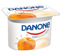 Йогурт Danone нежный персиковый 2.9% (110 гр)