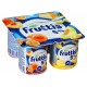 Йогурт Fruttis Сливочное лакомство 5% Персик-Маракуйя/Ананас-Дыня (115 гр)