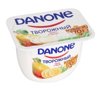 Творожный продукт Danone Груша-Банан 3.6% (170 гр)