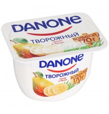 Творожный продукт Danone Груша-Банан 3.6% (170 гр)