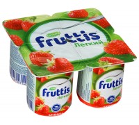 Йогурт Fruttis Легкий 0.1% Клубника (110 гр)
