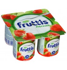 Йогурт Fruttis Легкий 0.1% Клубника (110 гр)