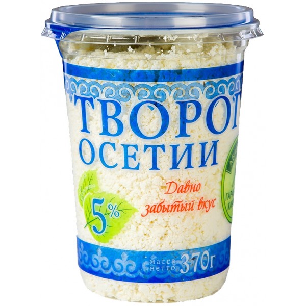 Творог Осетии 5% (370 гр) Творог Осетии 5% (370 гр)