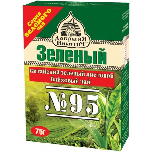 Чай зеленый Добрыня Никитич №95 (75 гр)