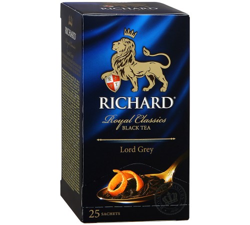 Чай черный Richard Lord Grey (25 пак*2 гр)