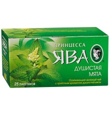 Чай зеленый Принцесса Ява Душистая мята (25*1.5 гр)