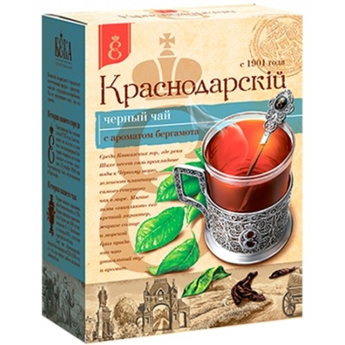Чай черный Краснодарский с Бергамотом (100 гр)