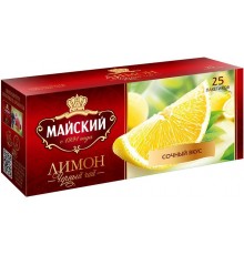 Чай черный Майский лимон (25*1.5 гр)