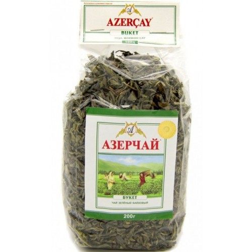Чай зеленый Азерчай байховый (200 гр)