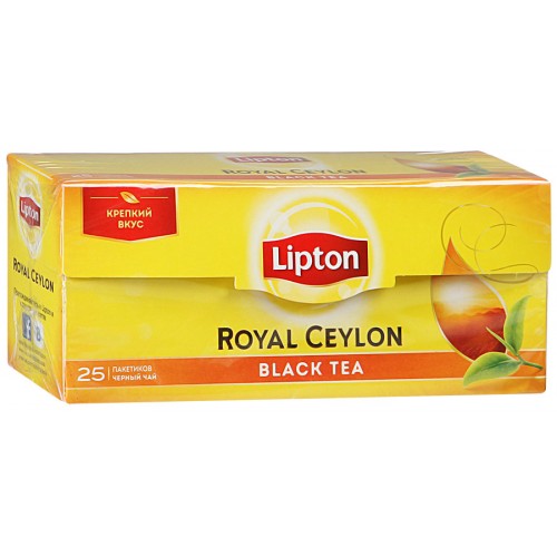 Чай черный Lipton Royal Ceylon (25 пак)