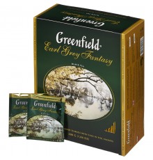Чай черный Greenfield Earl Grey Fantasy (100*2 гр)