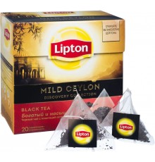 Чай черный Lipton Discovery Collection Mild Ceylon (20*1.8 гр)