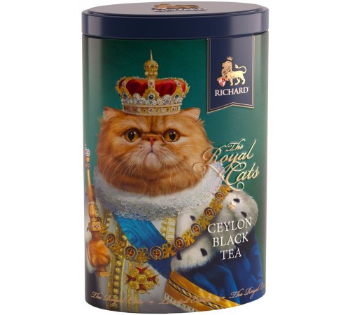 Чай черный Richard The Royal Cats (80 гр) ж/б