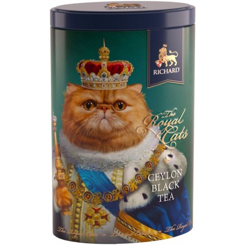 Чай черный Richard The Royal Cats (80 гр) ж/б