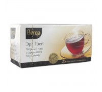 Чай черный Berqa Эрл Грей с бергамотом (25*1.8 гр)