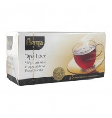 Чай черный Berqa Эрл Грей с бергамотом (25*1.8 гр)