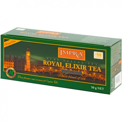 Чай зеленый Импра Королевский эликсир (25*2 гр)