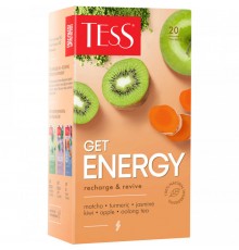 Чай зеленый Tess Get Energy (20*1.5 гр)