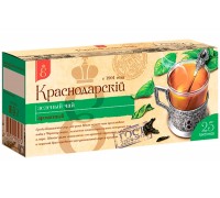 Чай зеленый Краснодарский Ароматный (25 пак*1.7 гр)