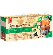 Чай зеленый Краснодарский Ароматный (25 пак*1.7 гр)
